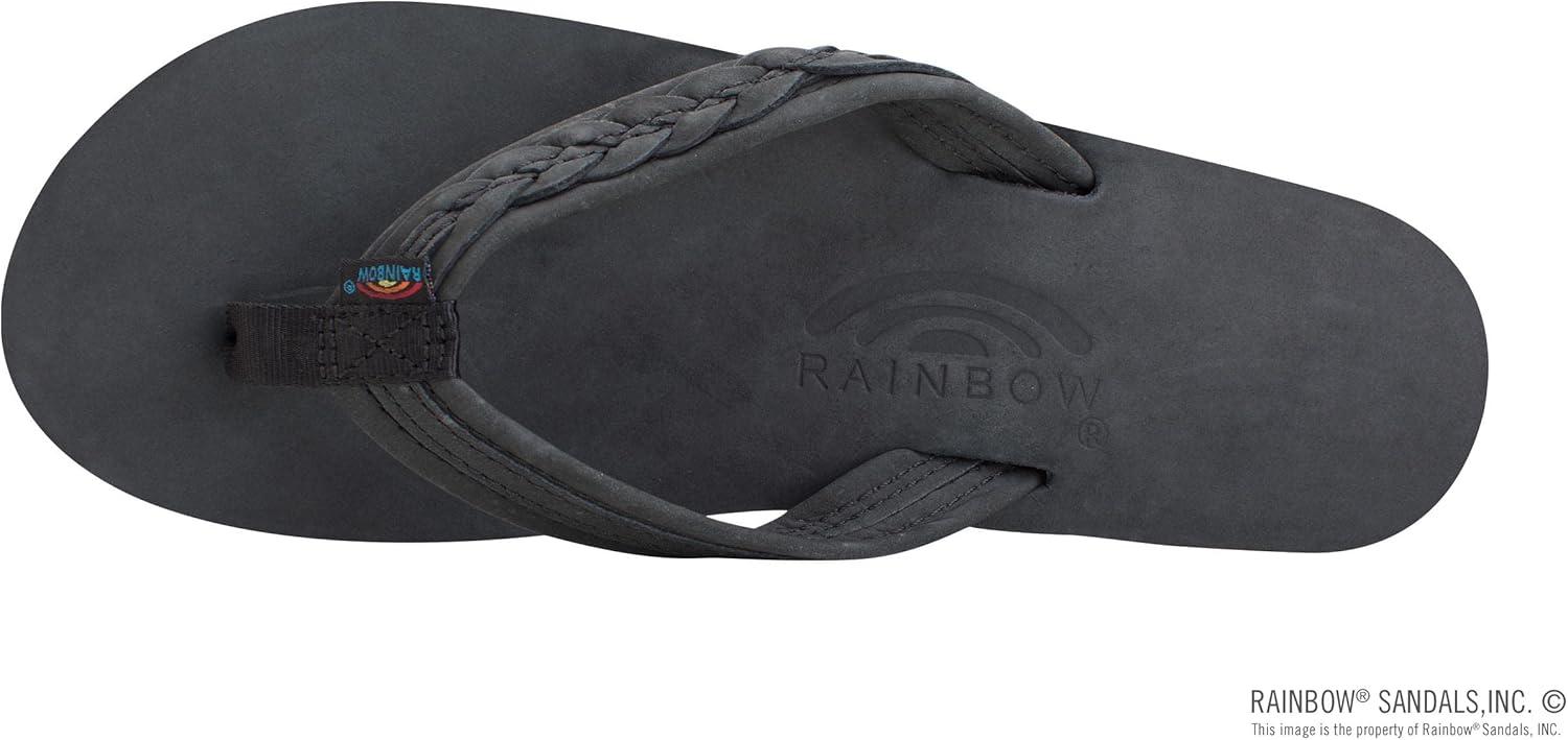 Rainbow Sandals Madison – Six Layer Arch Support with a Braid on a 3/4″ Medium Strap
