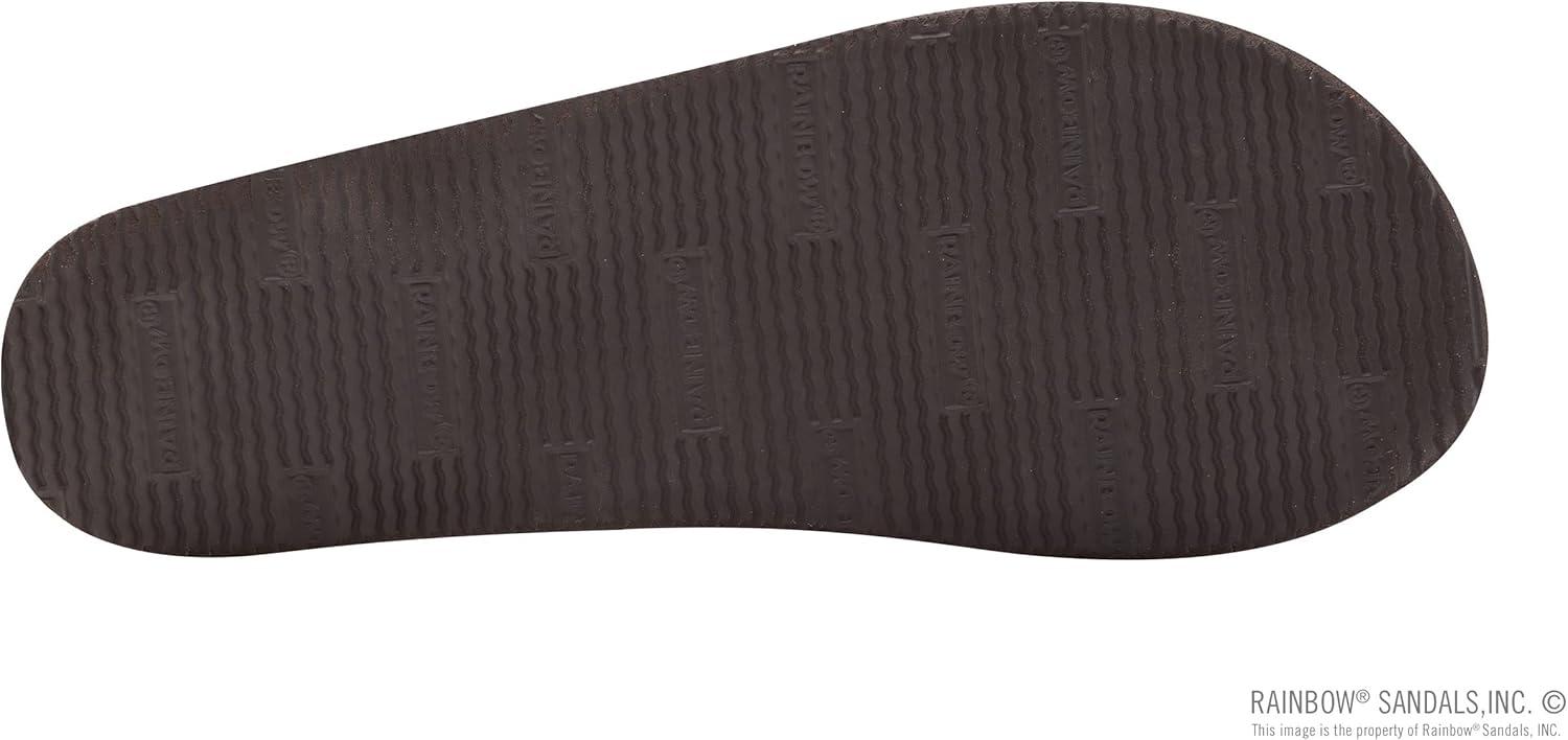 Rainbow Sandals Ladies Luxury Leather – Single Layer Arch Support(Buckskin)
