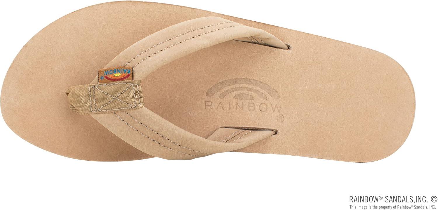 Rainbow Sandals Women’s Double Layer Wide Strap w/Arch(Sierra Brown)