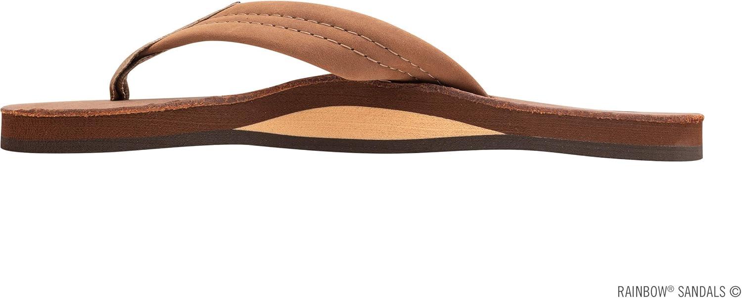 Rainbow Sandals Women’s Single Layer Premier Leather(Redwood)