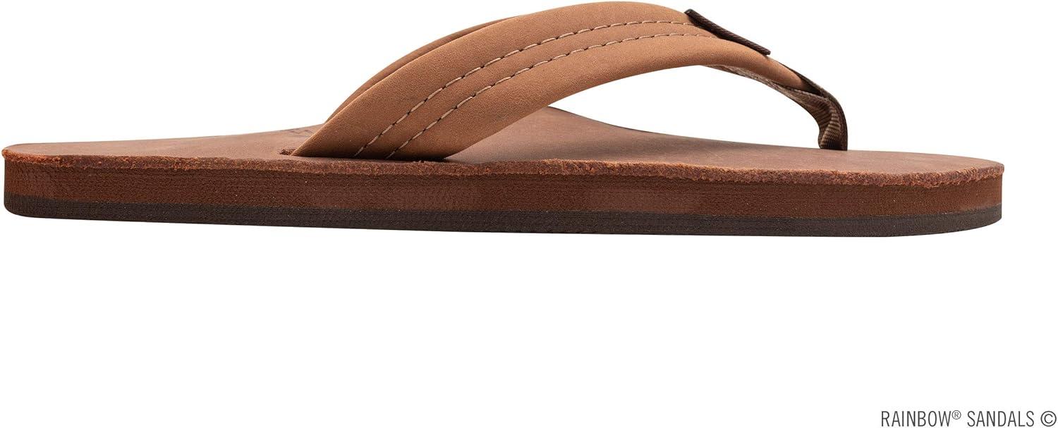 Rainbow Sandals Women’s Single Layer Premier Leather(Redwood)