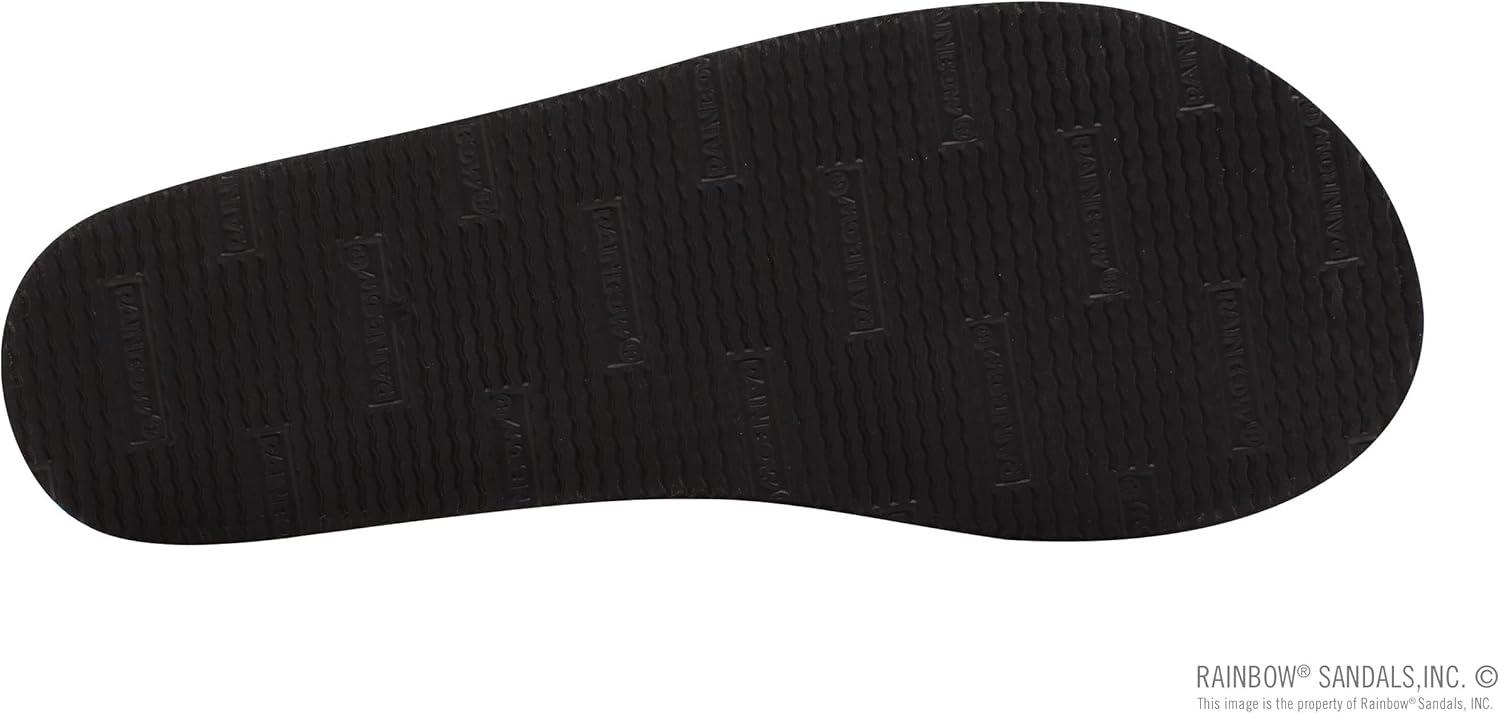 Rainbow Sandals Women’s Luxury Leather – Single Layer Arch Support with a 3/4″ Medium Strap(Oak)