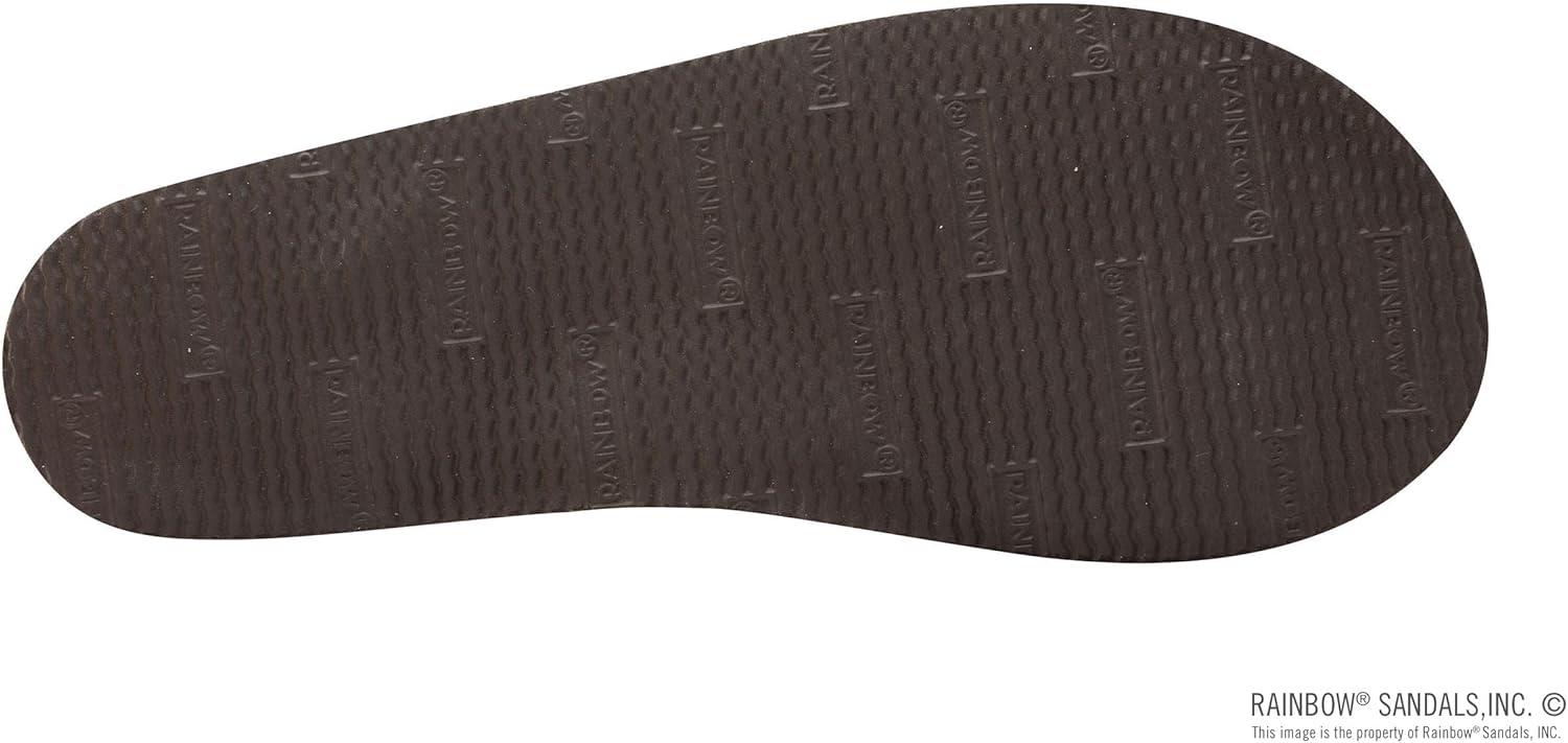 Rainbow Sandals Women’s Flirty Braidy Premier Leather w/Single Braided Strap(Dark Brown)