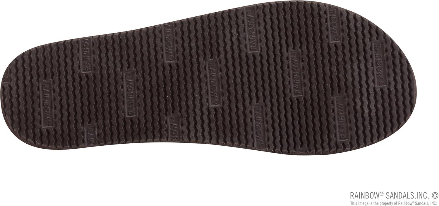 Rainbow Sandals Women’s Double Layer Flirty Braidy Premier Leather w/Single Braided Strap(Redwood)