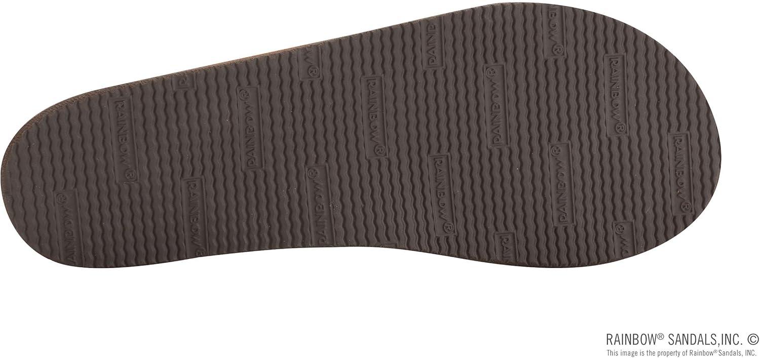 Rainbow Sandals Ladies Luxury Leather – Single Layer Arch Support(Nogales Wood)