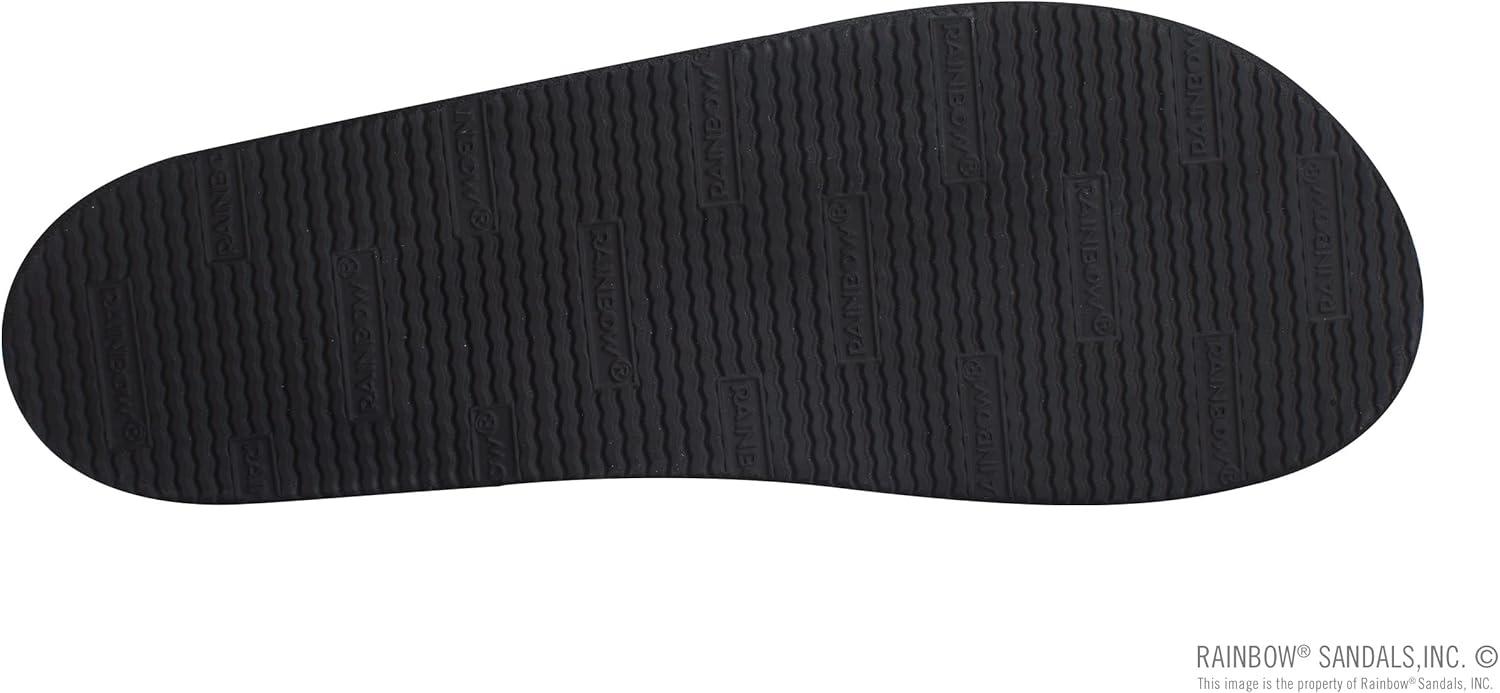Rainbow Sandals Women’s Flirty Braidy Premier Leather w/Single Braided Strap(Navy)