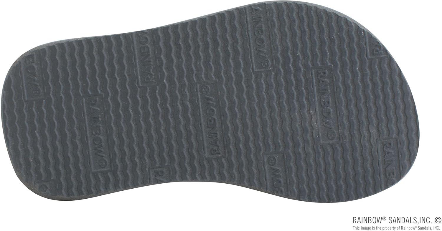 Rainbow Sandals Kid’s Grombow’s Soft Top Rubber w/Neoprene Strap and Backstrap(Blue Orange With Backstrap)