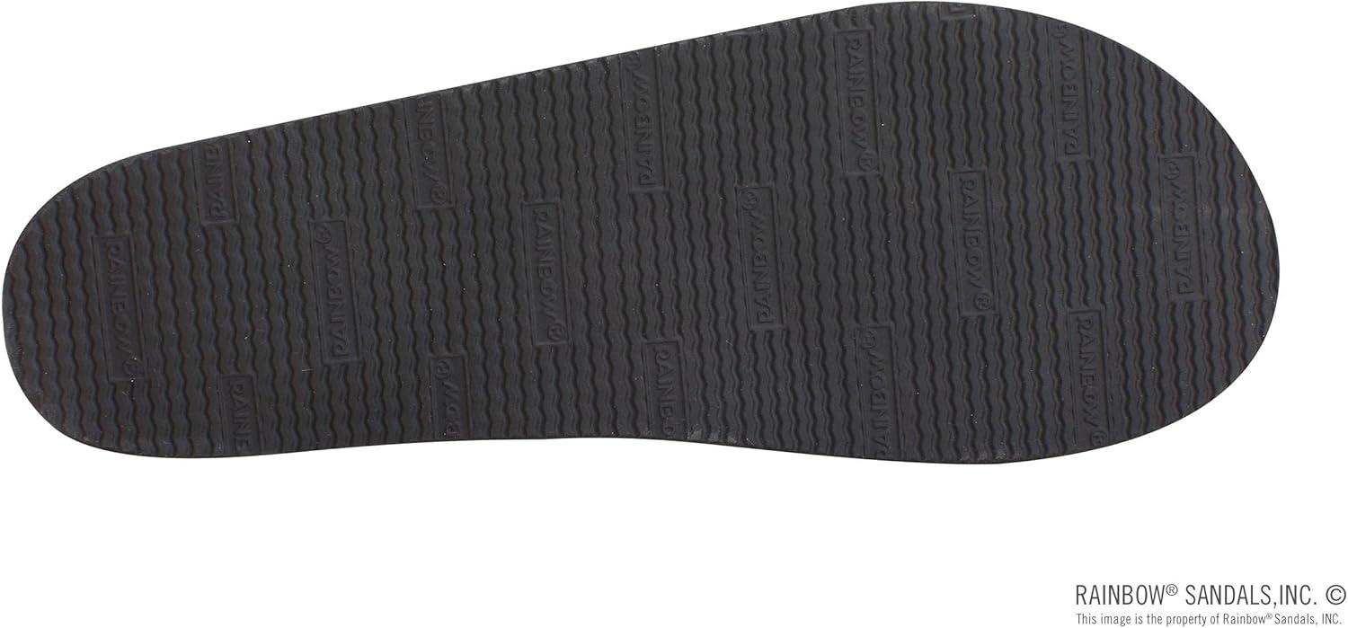 Rainbow Sandals Women’s Single Layer Leather Sandal Narrow Strap(Grey)
