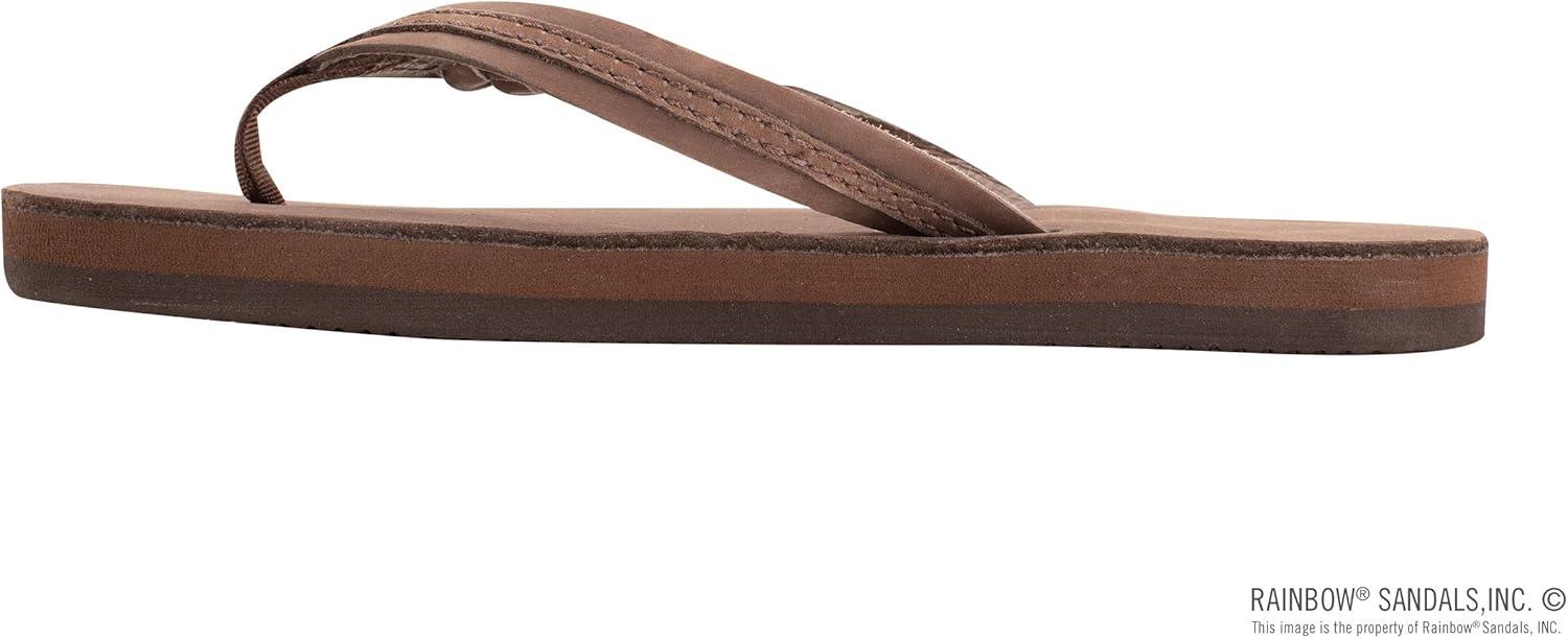 Rainbow Sandals Kid’s Single Layer Premier Leather Flirty Braidy(Expresso)