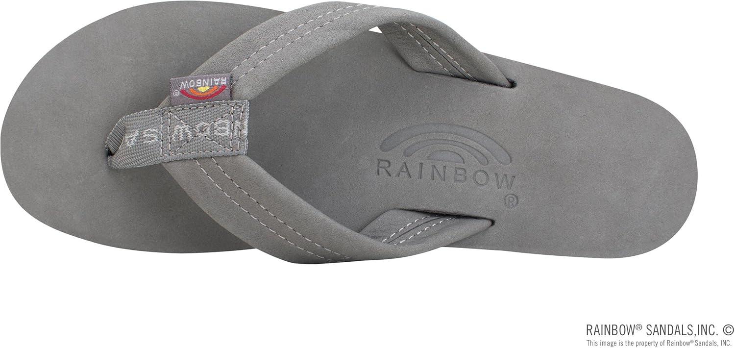 Rainbow Sandals Women’s Single Layer Premier Leather(Grey)