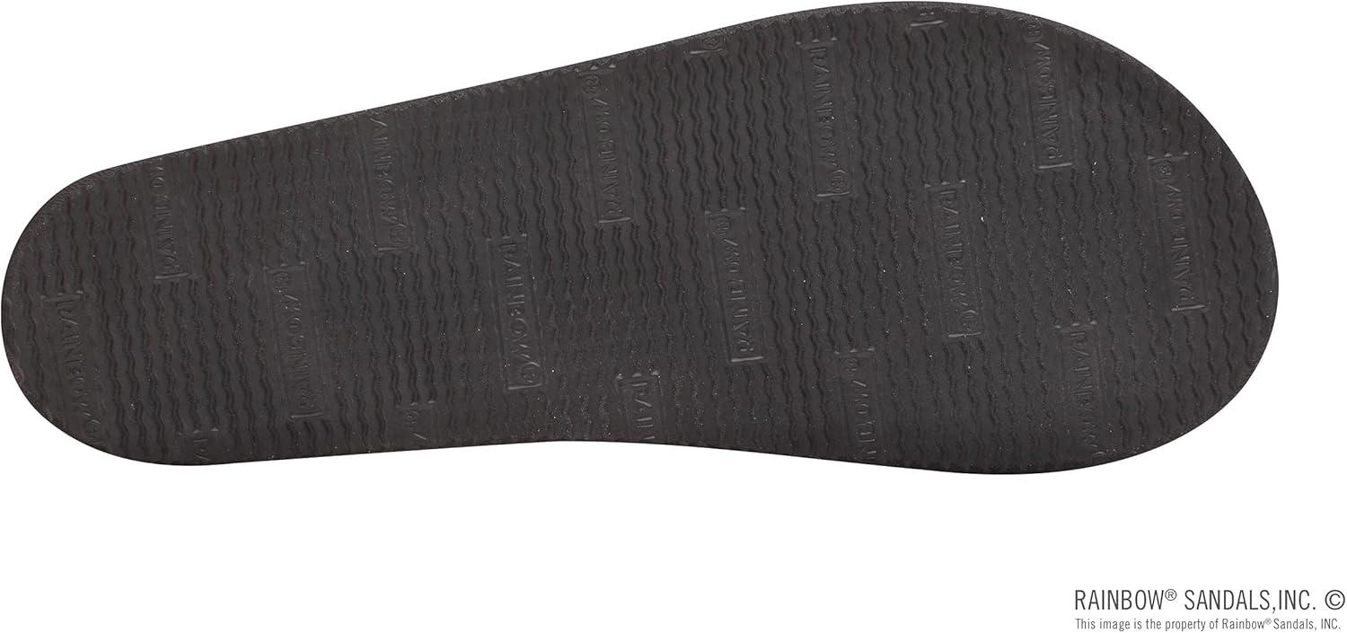 Rainbow Sandals Ladies The Sand Piper Luxury Leather – Single Layer Arch w/Double Narrow 1/3″ Strap(Tan)