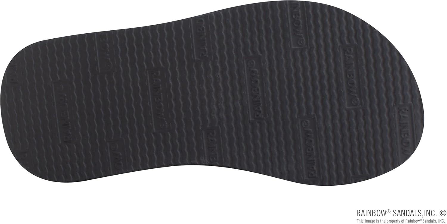 Rainbow Sandals Kid’s Grombow’s Soft Top Rubber w/Neoprene Strap and Backstrap(Brown)