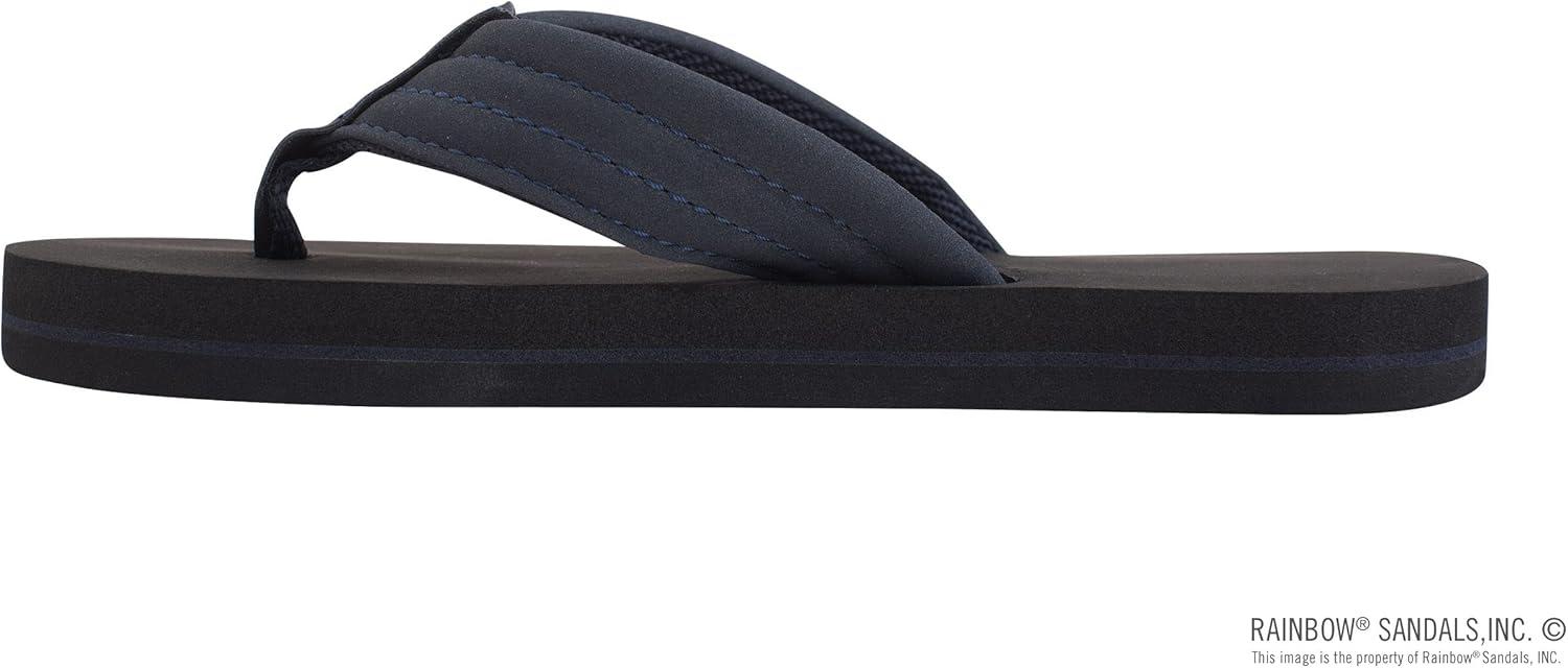 Rainbow Sandals Kid’s Grombow’s Soft Top Rubber w/Neoprene Strap and Backstrap(Navy)