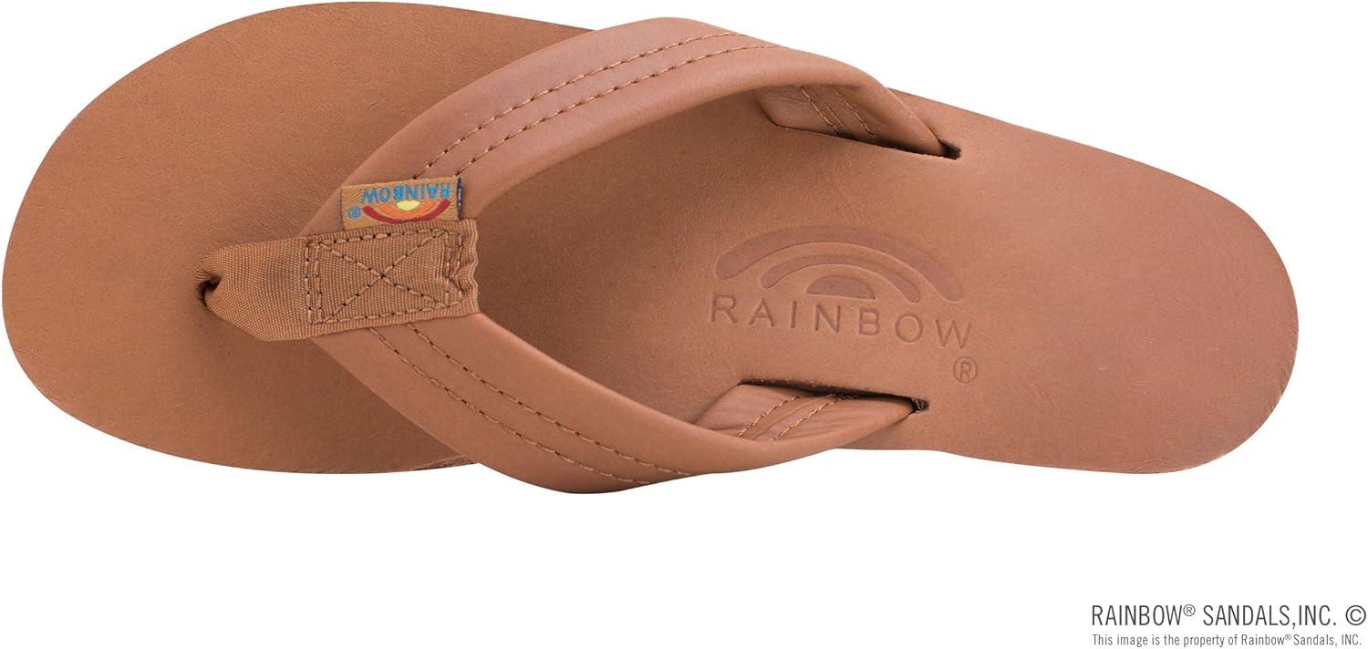 Rainbow Sandals Women’s Single Layer Premier Leather(Tan/Brown)