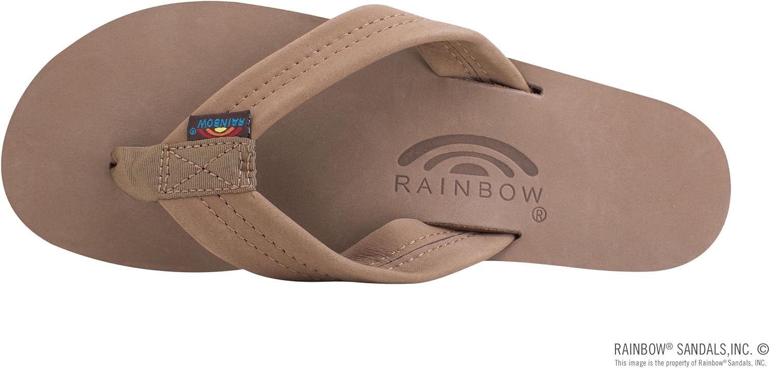 Rainbow Sandals Women’s Single Layer Premier Leather(Dark Brown)