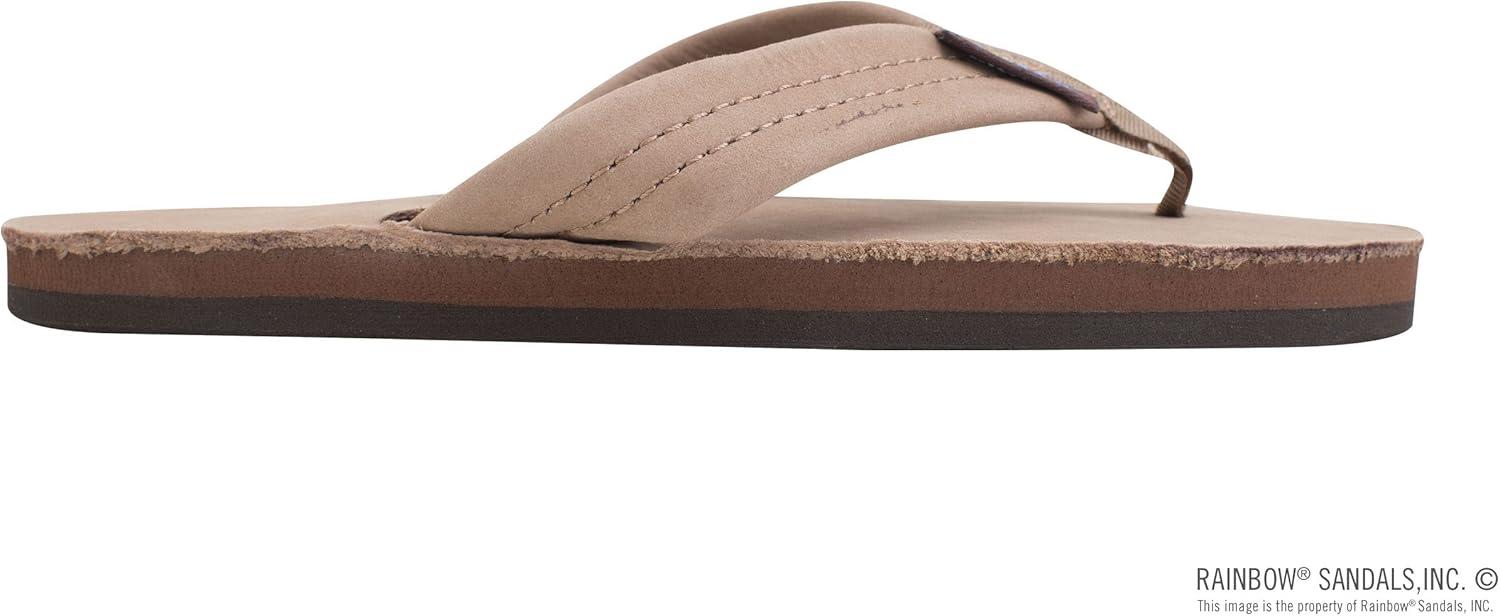 Rainbow Sandals Kid’s Single Layer Premier Leather(Dark Brown)