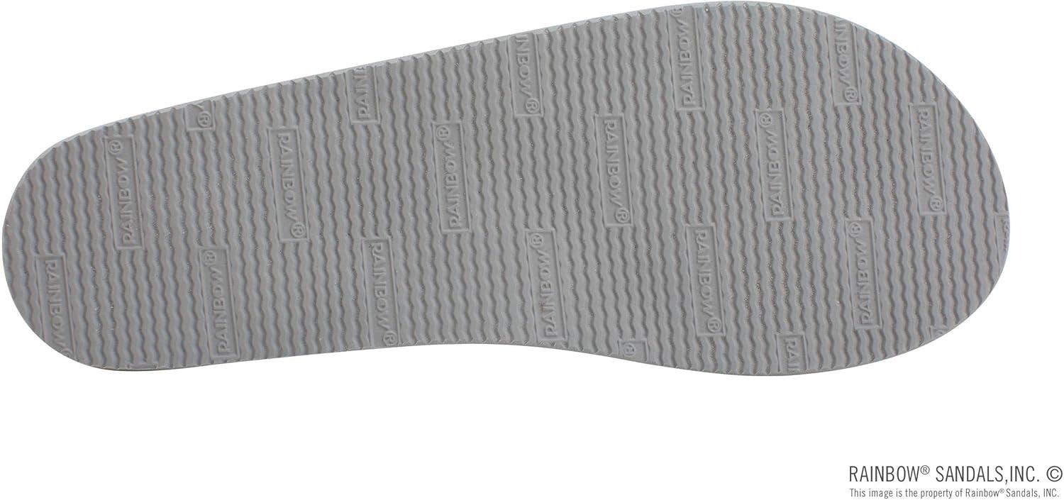 Rainbow Sandals Women’s Single Layer Premier Leather(Turquoise/Grey)
