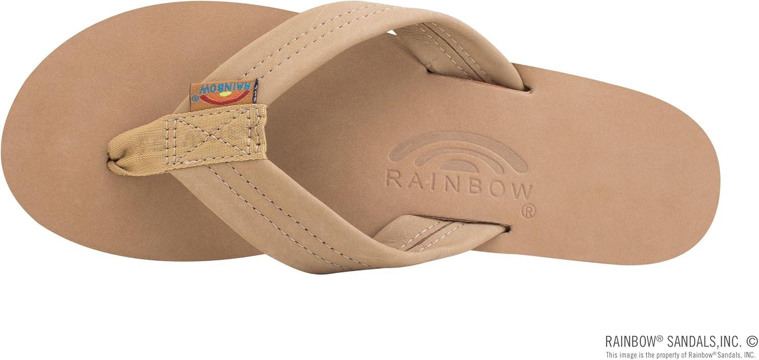 Rainbow Sandals Women’s Single Layer Premier Leather(Sierra Brown/Rainbow)