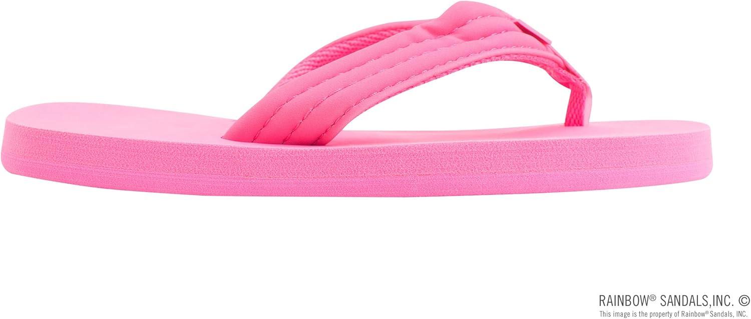 Rainbow Sandals Kid’s Grombow’s Soft Top Rubber w/Neoprene Strap and Backstrap(Pink)