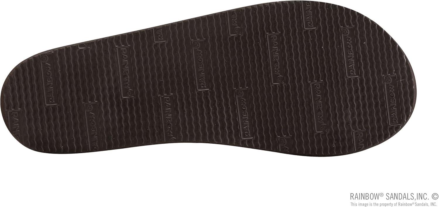 Rainbow Sandals Women’s Flirty Braidy Premier Leather w/Single Braided Strap(Caramel)