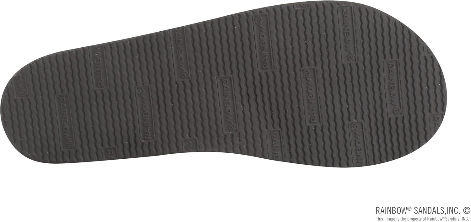 Rainbow Sandals Women’s Single Layer Hemp Flirty Braidy(Black)