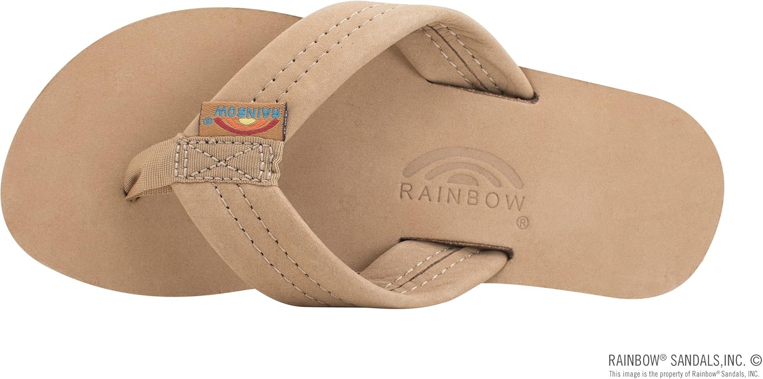 Rainbow Sandals Kid’s Single Layer Premier Leather(Sierra Brown)