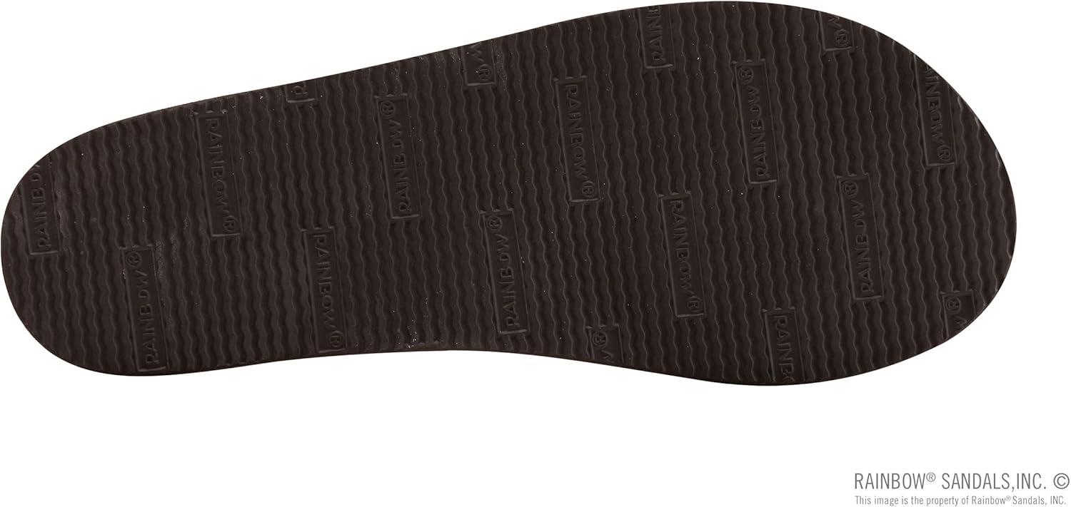 Rainbow Sandals Women’s Flirty Braidy Premier Leather w/Single Braided Strap(Redwood)