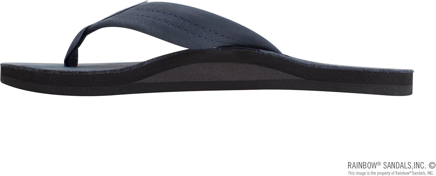 Rainbow Sandals Women’s Single Layer Premier Leather(Navy)