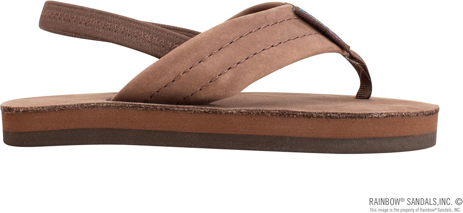 Rainbow Sandals Kid’s Single Layer Premier Leather(Expresso)