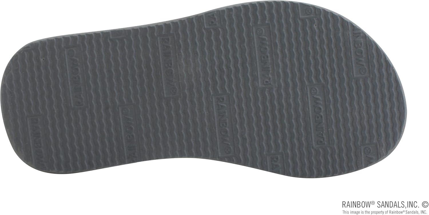 Rainbow Sandals Kid’s Grombow’s Soft Top Rubber w/Neoprene Strap and Backstrap(Red Grey)