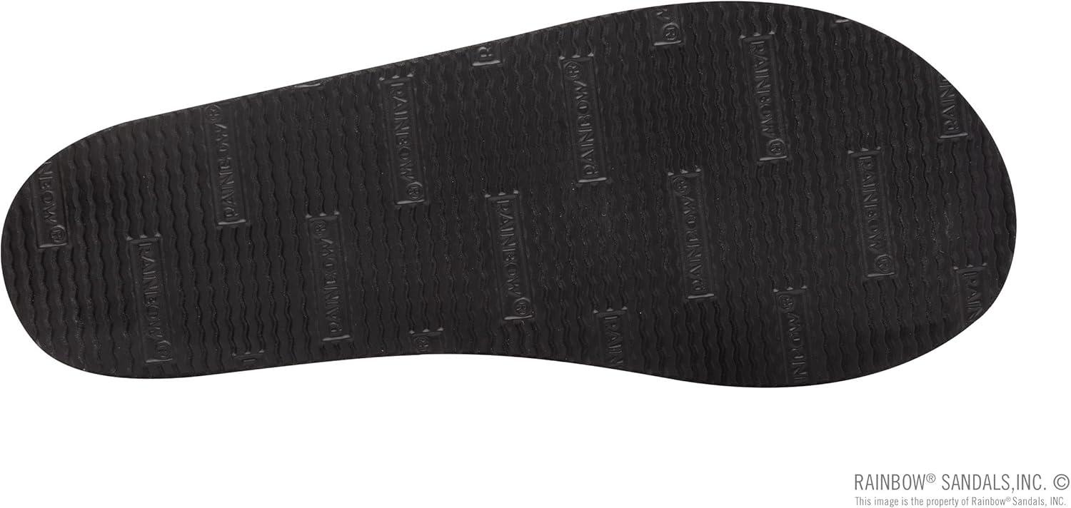Rainbow Sandals Ladies Luxury Leather – Double Layer Arch Support with 3/4″ Medium Straps(Oak)
