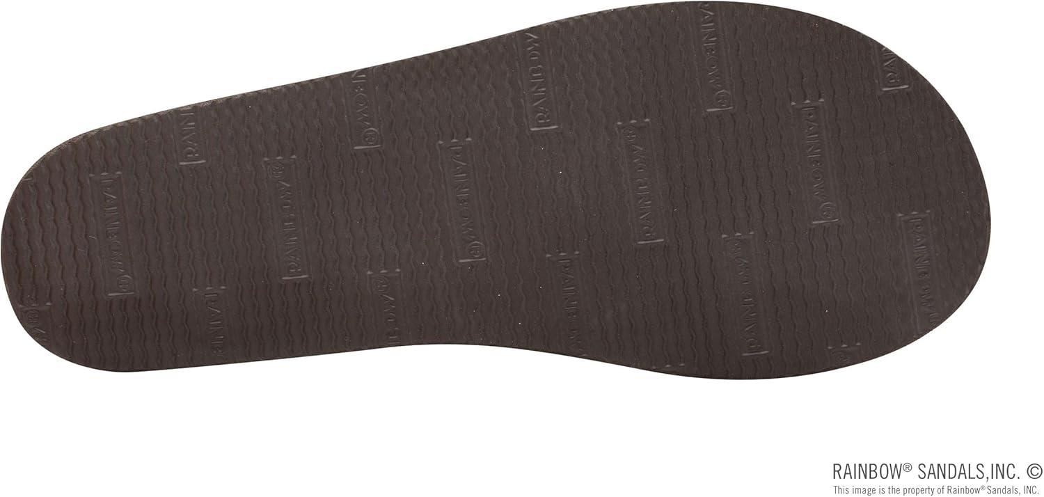 Rainbow Sandals Women’s Double Layer Wide Strap w/Arch(Forest Green W/Fawn Midsole)