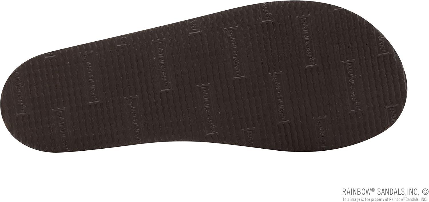 Rainbow Sandals Ladies Luxury Leather – Double Layer Arch Support with 1/2″ Narrow Straps(Tahitian Tan)
