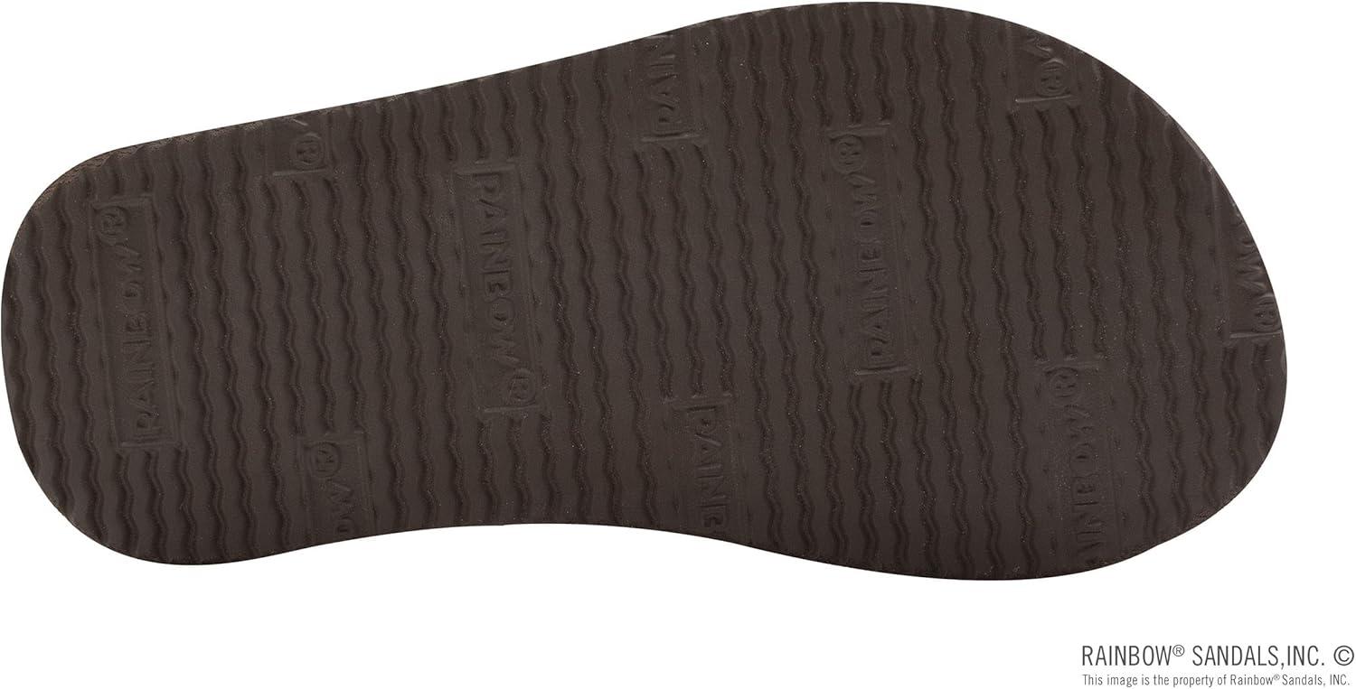 Rainbow Sandals Kid’s Single Layer Premier Leather(Dark Brown With Backstrap)