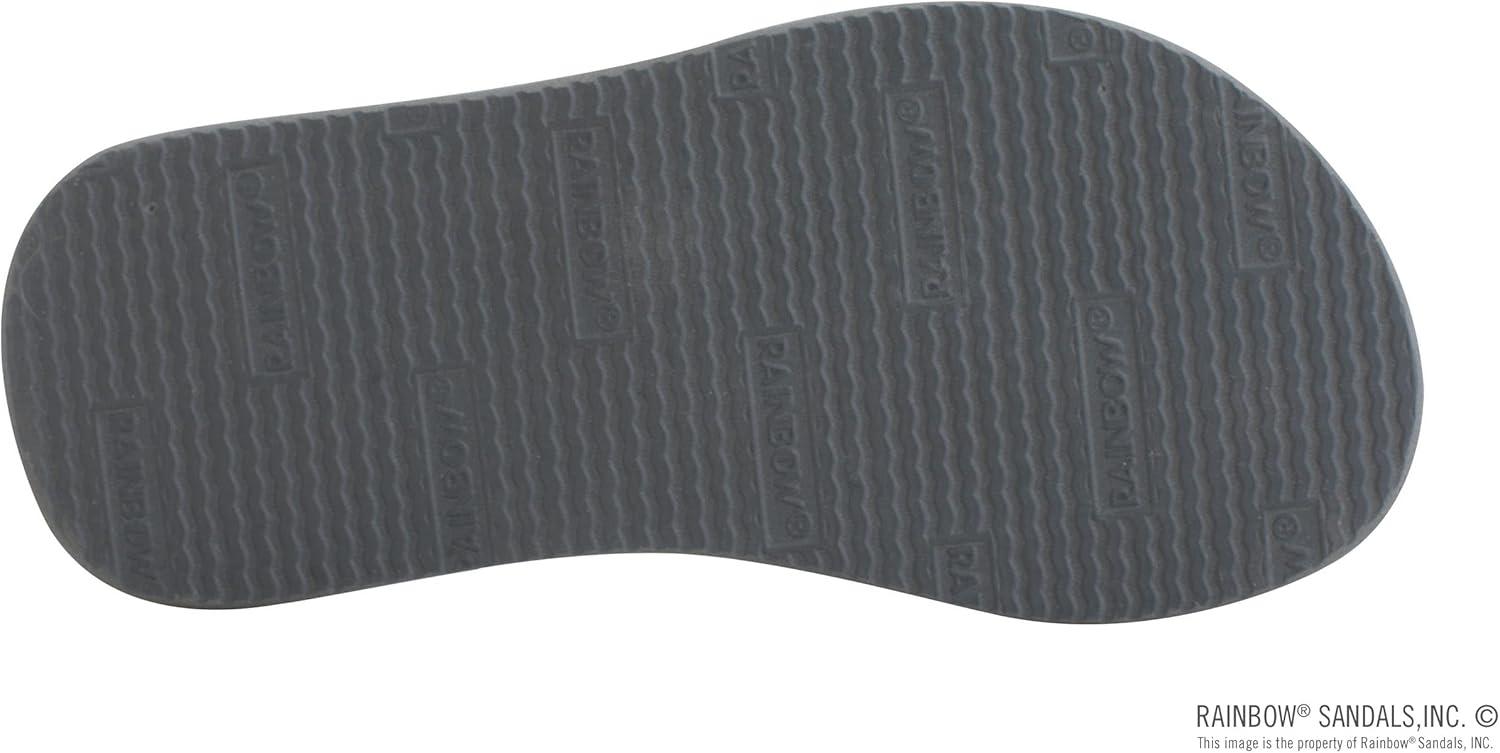 Rainbow Sandals Kid’s Grombow’s Soft Top Rubber w/Neoprene Strap and Backstrap(Blue Orange)