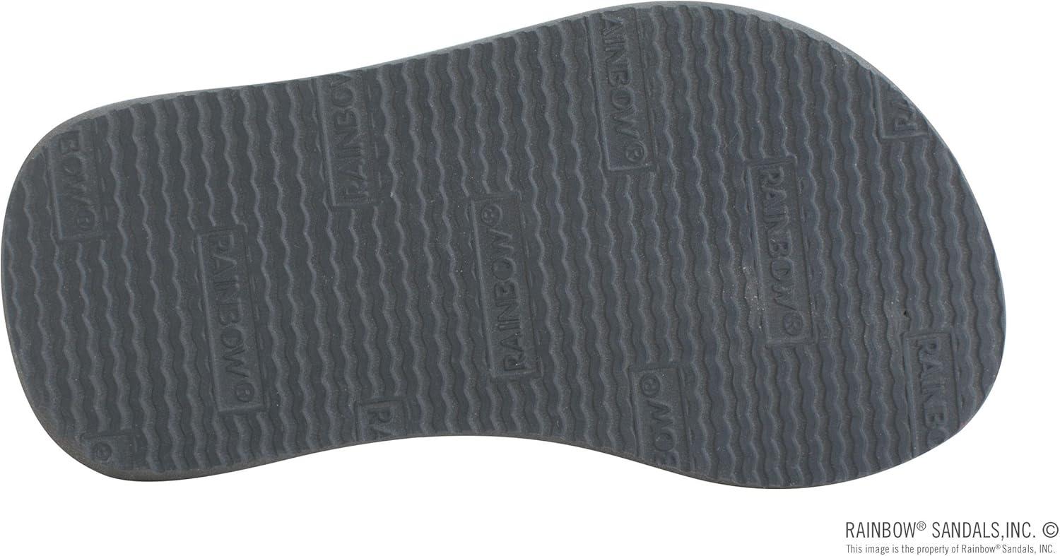 Rainbow Sandals Kid’s Grombow’s Soft Top Rubber w/Neoprene Strap and Backstrap(Red Grey With Backstrap)