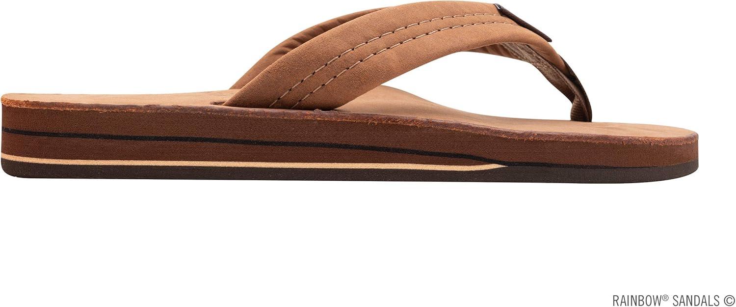 Rainbow Sandals Women’s Double Layer Wide Strap w/Arch(Redwood)