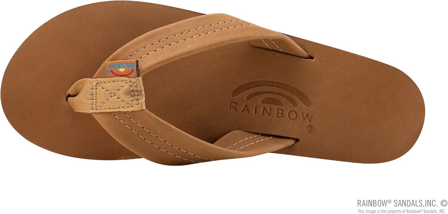 Rainbow Sandals Women’s Double Layer Wide Strap w/Arch(Cafe)
