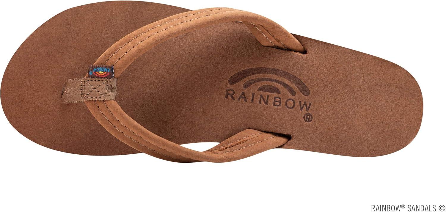 Rainbow Sandals Women’s Double Layer Leather w/ 3/4″ Strap(Redwood)