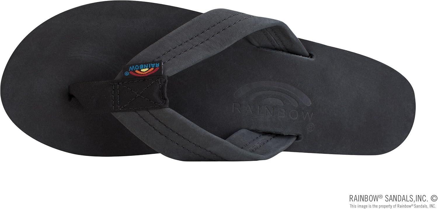 Rainbow Sandals Women’s Single Layer Premier Leather(Premier Black)