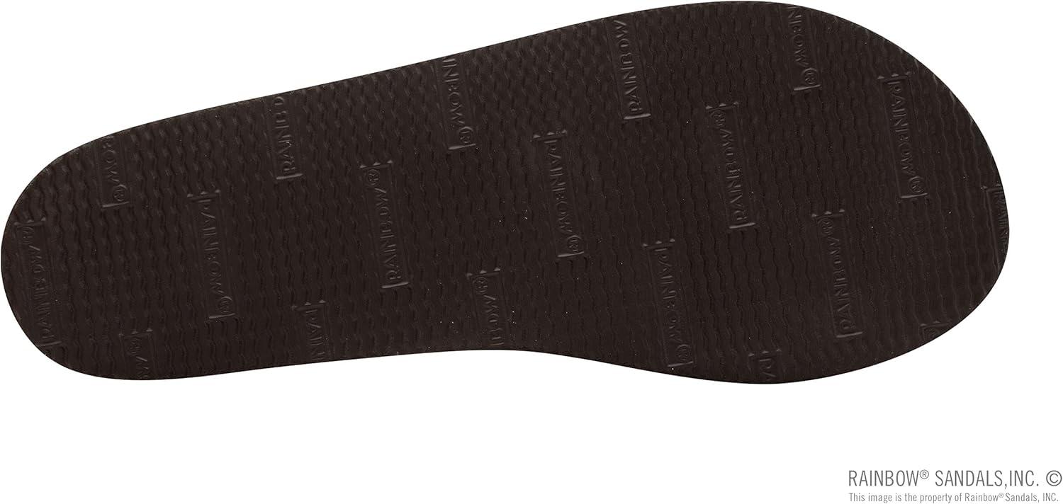 Rainbow Sandals Ladies Luxury Leather – Double Layer Arch Support with 3/4″ Medium Straps(Nogales Wood)