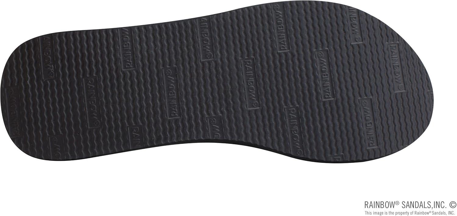 Rainbow Sandals Women’s The Cottons Soft Rubber Top Sole w/Tapered Strap(Expresso)