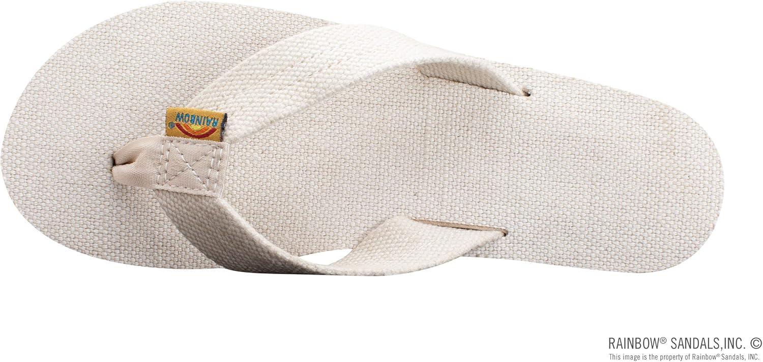 Rainbow Sandals Women’s Double Layer Arch Hemp w/Wide Strap(Natural)