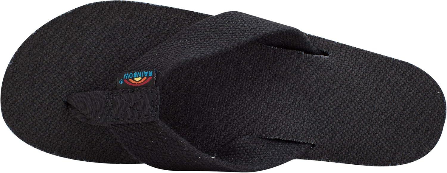Rainbow Sandals Women’s Single Layer Hemp(Black)