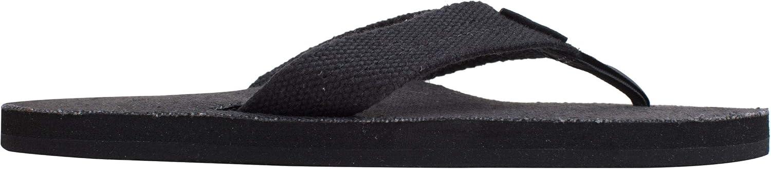 Rainbow Sandals Women’s Single Layer Hemp(Black)