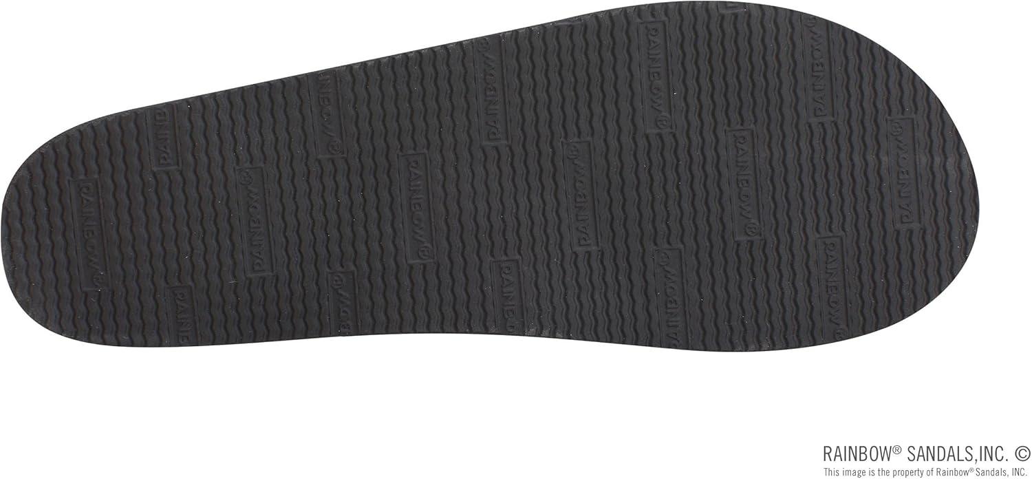 Rainbow Sandals Women’s Double Layer, Narrow Strap, Leather Sandals w/Arch(Grey)