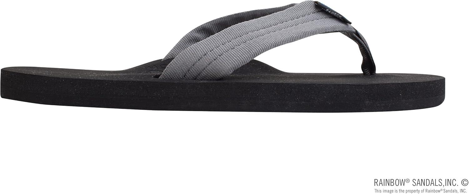 Rainbow Sandals Men’s Cloud Sandals(Grey)