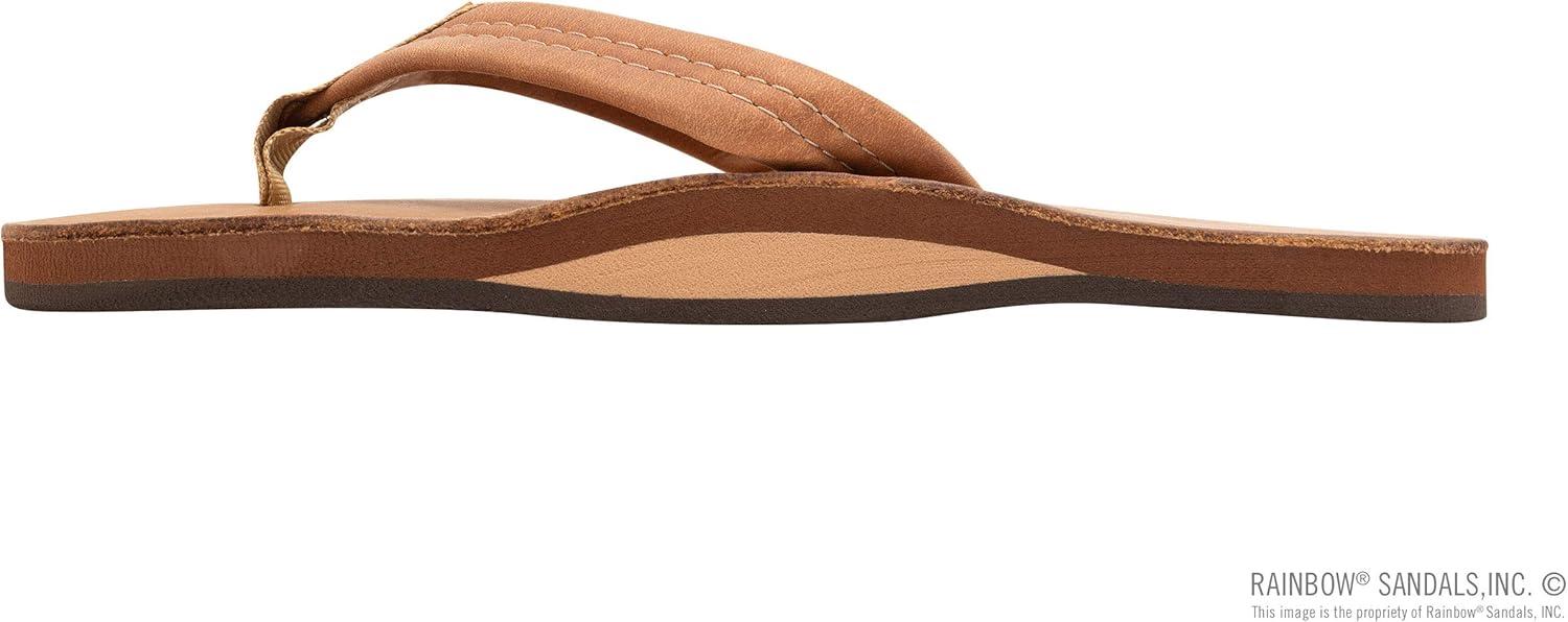 Men’s Luxury Leather Single Layer Arch Sandals(Buckskin)