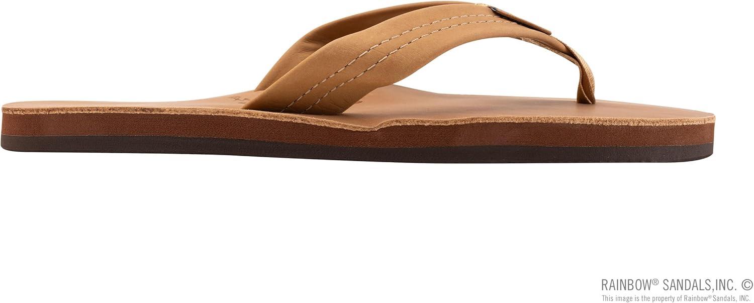 Rainbow Sandals Men’s Single Layer Premier Leather(Cafe)