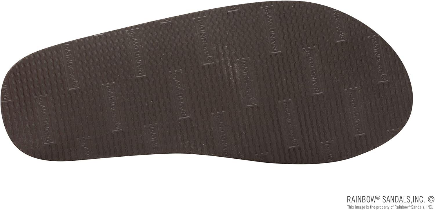 Rainbow Sandals Men’s Single Layer Premier Leather(Forest Green W/Fawn Midsole)